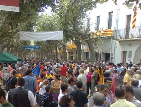 arenysrambla La Rambla d'Arenys: una riuada de patriotes